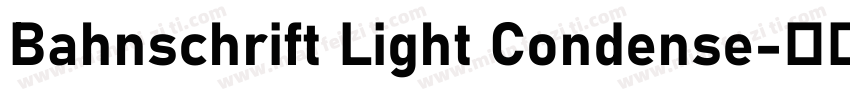 Bahnschrift Light Condense字体转换